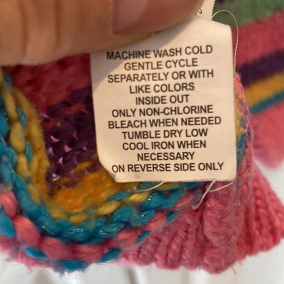 Girl’s long cardigan sweater - Picture 10 of 10